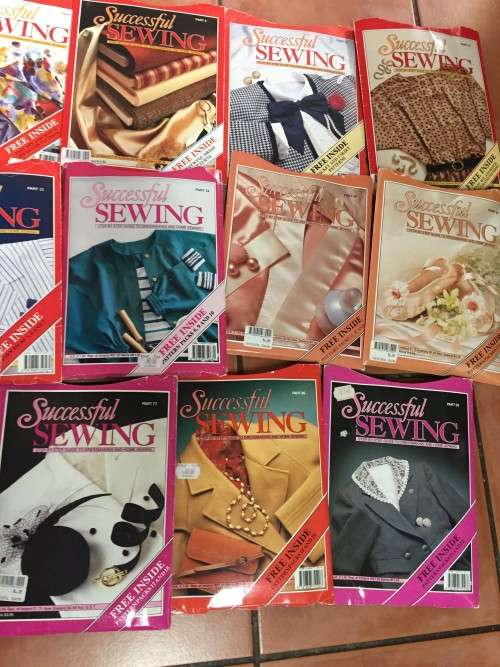 PATTERN JOBLOT SUCCESSFUL SEWING (22 PATTERNS) AS PER PICS