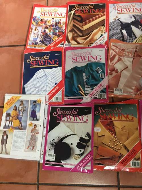 PATTERN JOBLOT SUCCESSFUL SEWING (22 PATTERNS) AS PER PICS