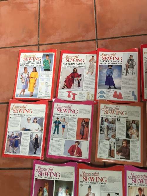 PATTERN JOBLOT SUCCESSFUL SEWING (22 PATTERNS) AS PER PICS