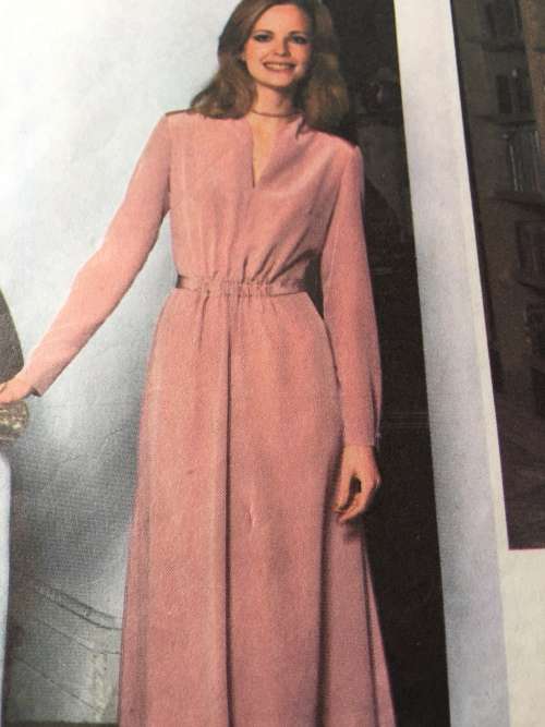 PATTERN SIMPLICITY 8662*1978 (VINTAGE)(COMPLETE) - BEAUTIFUL DRESS (SIZE 14)