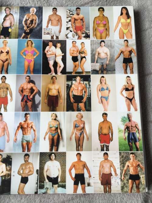 HARDCOVER BOOK - BODY FOR LIFE: BILL PHILLIPS (12 WEEKS TO MENTAL AND PHYSICAL STRENGTH)