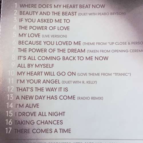 CD - CELINE DION: MY LOVE