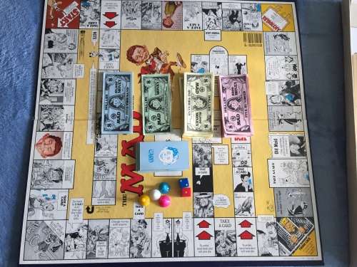 BOARD GAME: THE MAD MAGAZINE BOARD GAME - PARKER BROTHERS (1979)