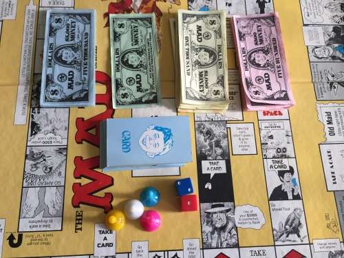 BOARD GAME: THE MAD MAGAZINE BOARD GAME - PARKER BROTHERS (1979)