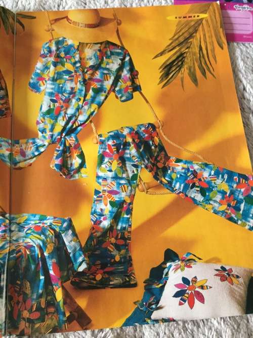 PATTERN BERNINA INSPIRATION (SUMMER 1999) - SWIMWEAR ETC (SEE PICS)