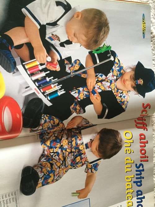 PATTERN BERNINA INSPIRATION (SUMMER 1999) - SWIMWEAR ETC (SEE PICS)