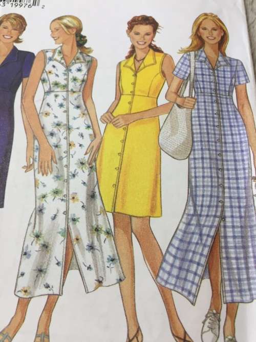 PATTERN NEW LOOK 6610 - DRESSES (SIZE 8-18)
