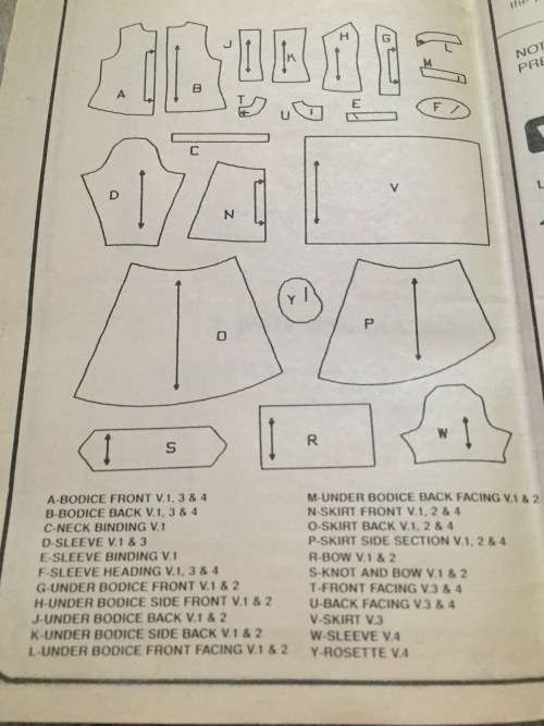 PATTERN SIMPLICITY 9451 (SLEEVE HEADING EXCL) - SPECIAL OCCASSION DRESS (SIZE 12-14-16)