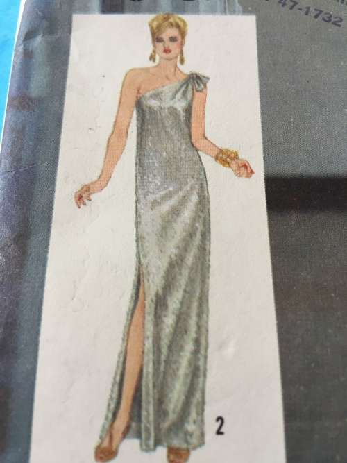 PATTERN SIMPLICITY 6430 (VINTAGE, CUT ON 10) - DRESSES (SIZE 10)