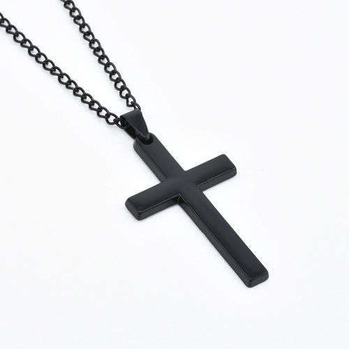 Stainless Steel Cross Pendant Necklace (Free Shipping)