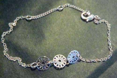 Rose Gold plated Star of life absolutely gorgeous and femanine Bracelet