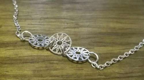 Rose Gold plated Star of life absolutely gorgeous and femanine Bracelet