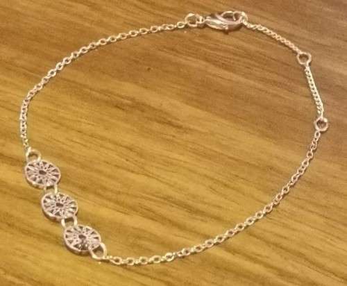 Rose Gold plated Star of life absolutely gorgeous and femanine Bracelet