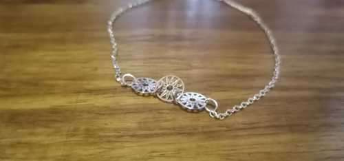 Rose Gold plated Star of life absolutely gorgeous and femanine Bracelet