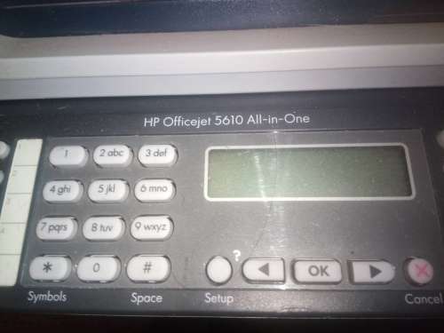 CLEANING OUT OFFICE - HP Officejet 5610 all in one