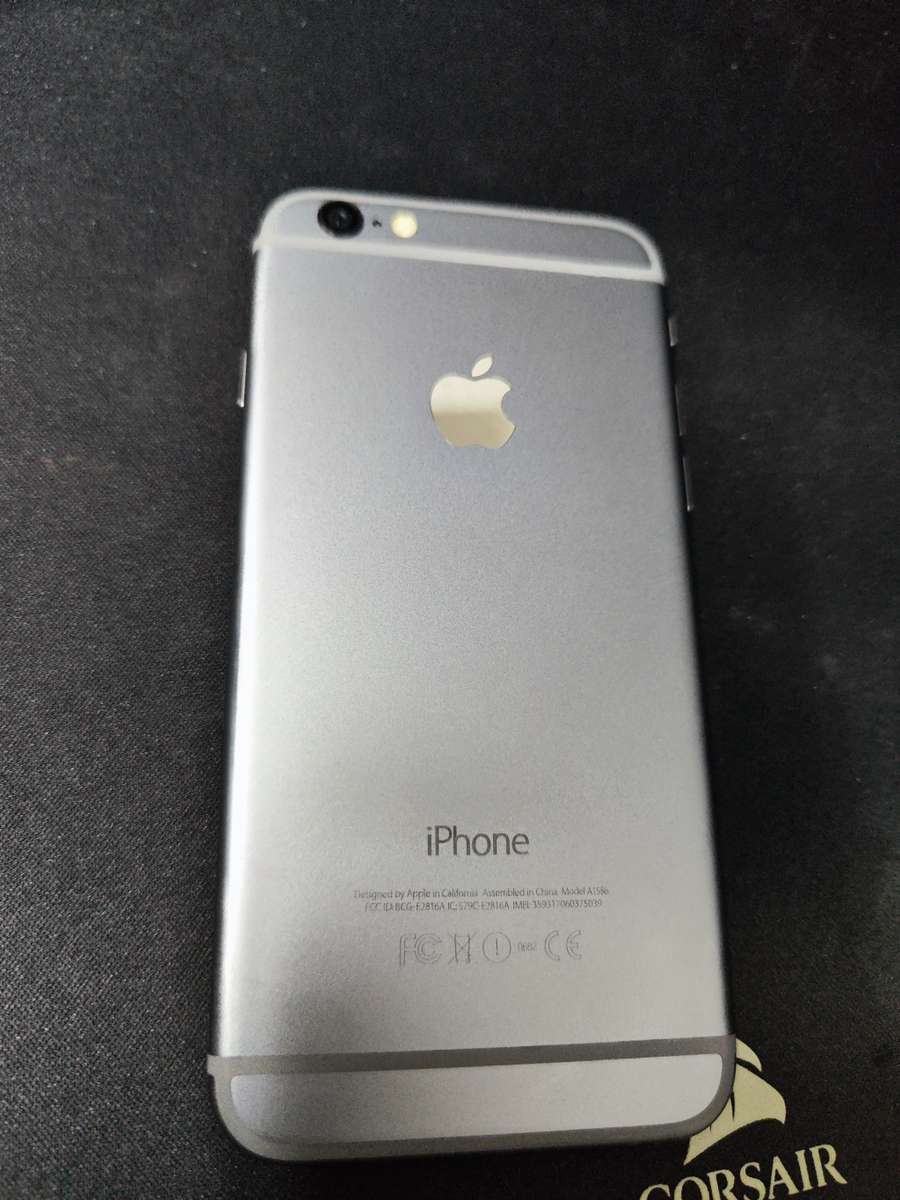 iPhone 6 64GB 100% Battery Health Grey