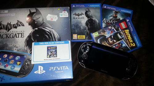 Ps Vita (WiFi) + 16GB memory card + 3games