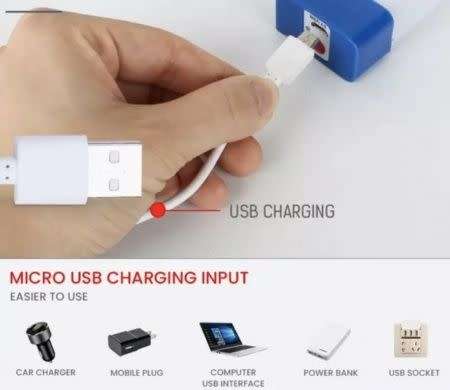 LED Night Market Light Rechargeable