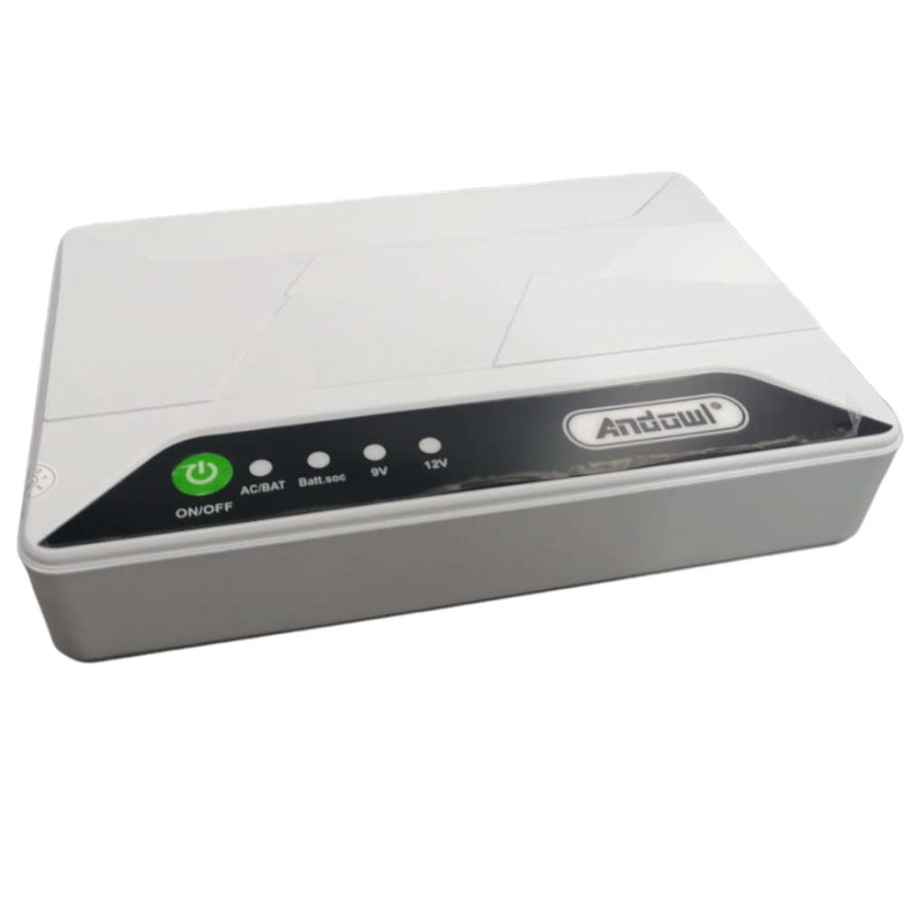 Andowl 10 000mah Mini UPS (Perfecrt for wifi Routers)