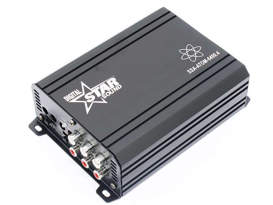 Starsound Atom Series 6400w 4channel Micro Amplifier