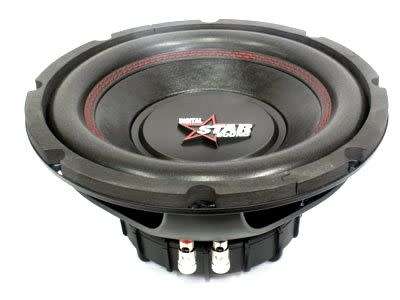 Speaker Subwoofer 10` Starsound Red