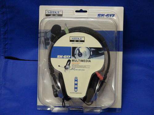 MULTIMEDIA HEADSET-HEADPHONES WITH MIC!!!