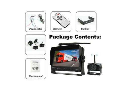 2.4Ghz Heavy Duty Wireless Reverse Camera Kit