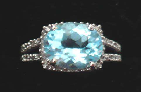 10K SOLID WHITE GOLD