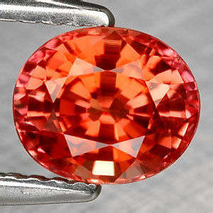 Top quality and colour!   Rich Tangerine orange Ceylon Sapphire!    2.190cts.  Vs1 Clarity.