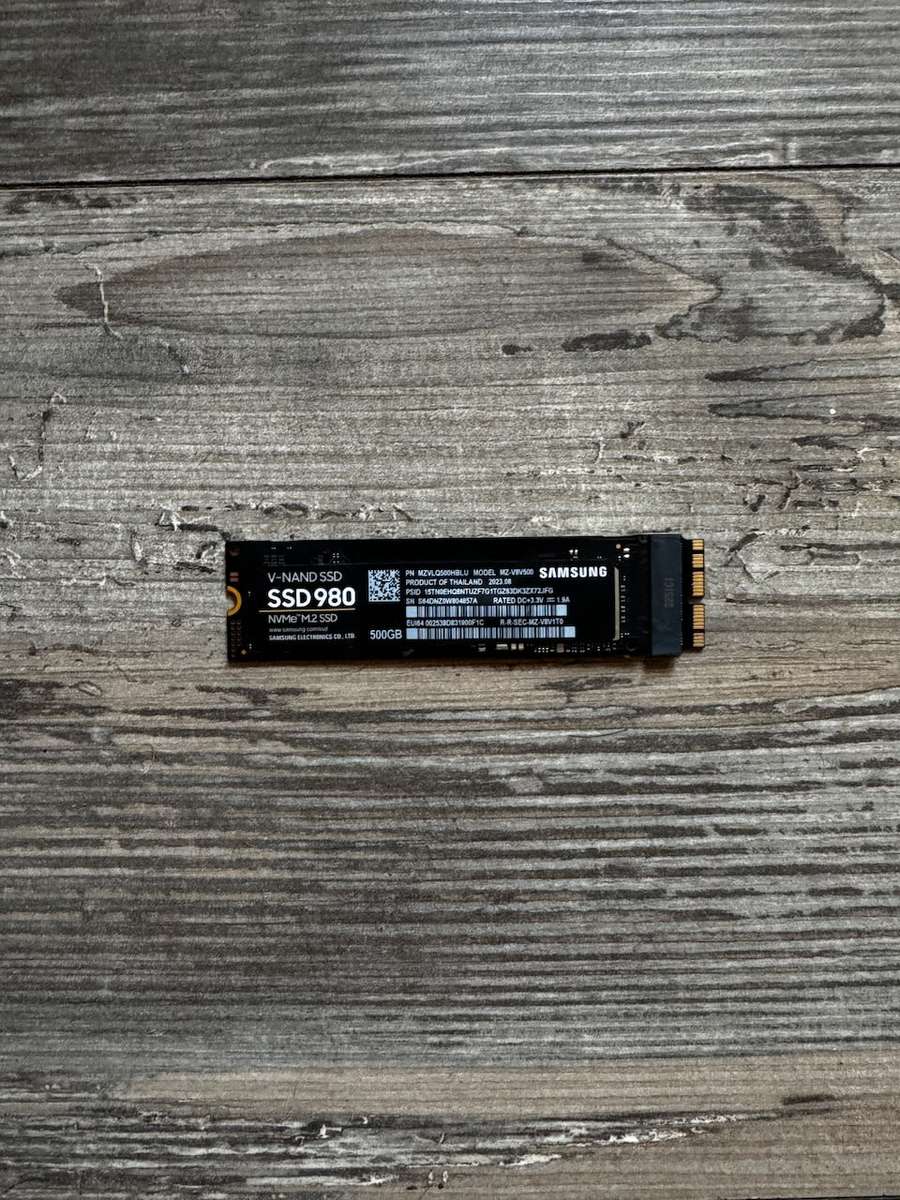 Samsung SSD 980 M.2 NVME 500GB Apple