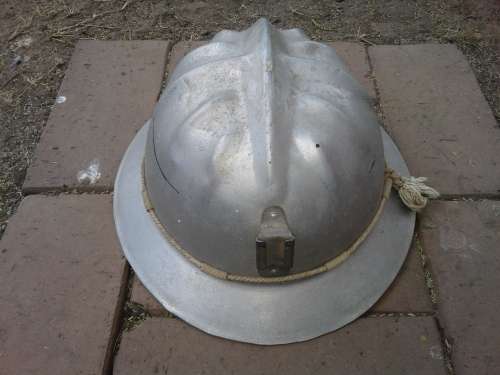 Aluminium mining hat