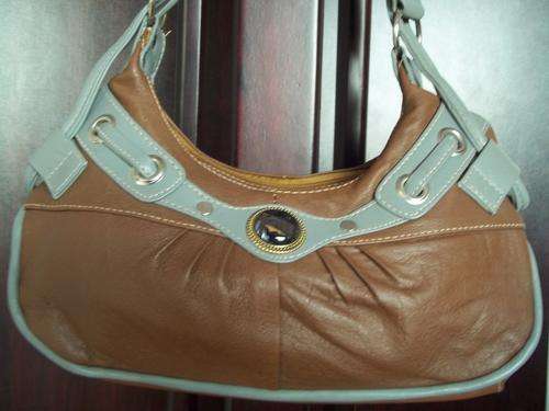 **ONLY ONE**NEW ARRIVAL**stunning 100%  Genuine leather HAND Bag in BROWN.
