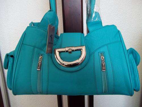 **Gorgeous ladies SOTTO hand bag in AQUA. Styled in Italy. GREAT QUALITY!