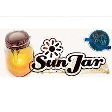 **NEW** SUN JAR- Stores sun in a JAR-Solar powered LED Lamp with colour switch, makes a GREAT GIFT!