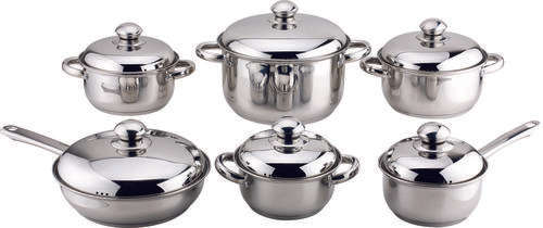 Beautiful 16PCS STAINLESS STEEL  COOKWARE SET - Stunning set, great buy!