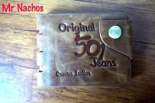 Mens Genuine Leather wallet- Brown, Has many compartments to carry all your belongings!