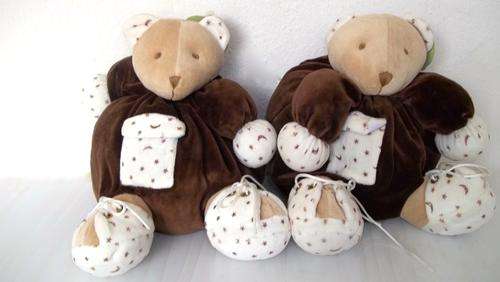 LARGE Soft toy Rattle in gorgeous soft pastel colours- it will become baby"s BEST FRIEND!