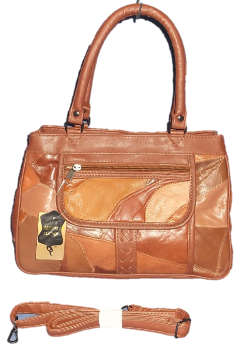 Stunnin GENUINE LEATHER HAND BAG in TAN- Great quality, great Buy!
