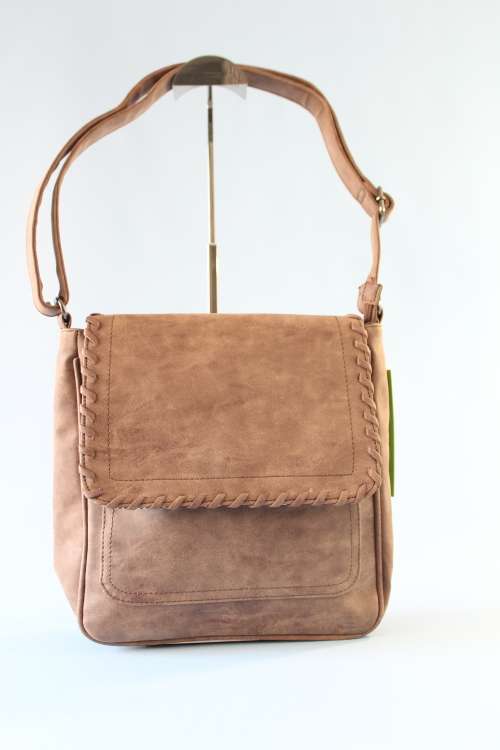 Quality ladies suede leather  Shoulder/Messanger Bag- Enough room for all essentials!