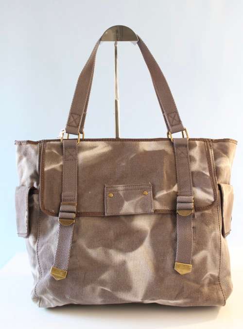 New Retro style Canvas shoulder bag for men or women- Latest Design- Excellent quality!