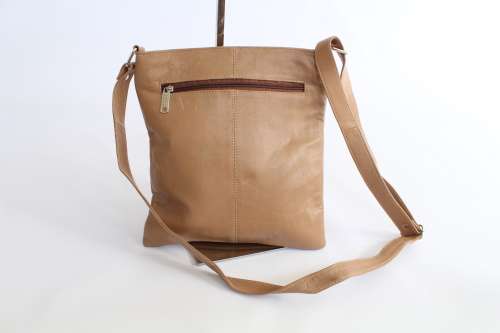 Real Leather shoulder bag with trendy Stud detail- Enough room for all essentials!