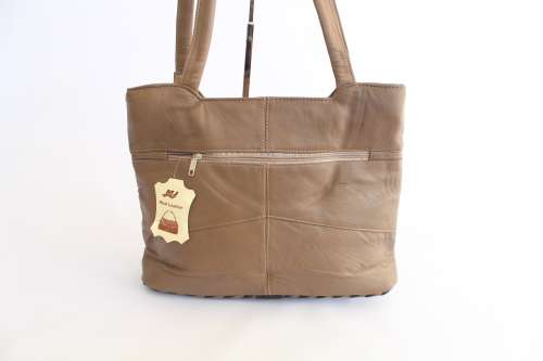 **New Arrival**Stunning Real Leather HANDBAG - Gorgeous Natural Colour!Classical style!