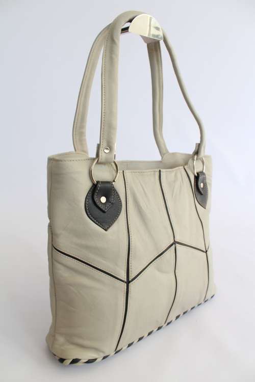 **New Arrival**Stunning Real Leather HANDBAG - Gorgeous Natural Colour!Classical style!
