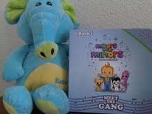 Ultra soft and cuddly Ellie with "Major for minors- Meet the Gang" book (makes a perfect gift)