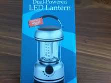 Dual-Powered,12 Super Bright LED Lantern