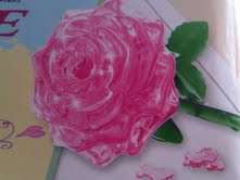 NEW!!!  3D Rose CRYSTAL PUZZLE ( stunning when made up)