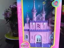 Beautiful  Enchanted CASTLE Doll house that opens up to a bigger castle - Any young girls delight