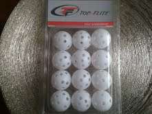 12 Golfers practice balls (hallow)