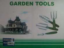 4 Piece, steel **GARDEN TOOL SET**