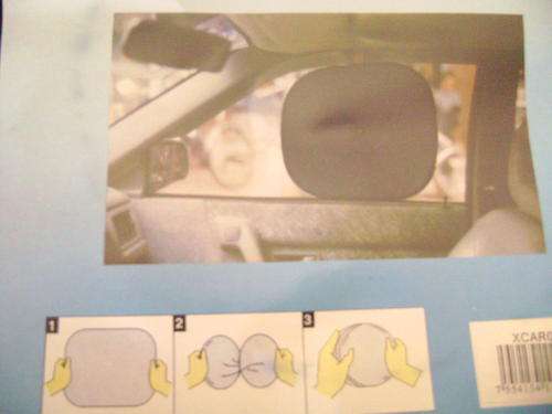 4X Car window shields